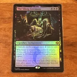 The Sibsig Ceremony (FOIL) - Magic The Gathering - Tarkir: Dragonstorm MTG NM - Image 1