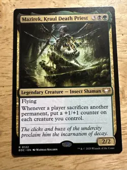 Mazirek, Kraul Death Priest - 122 - NM - Commander: Edge of Eternities - MTG - Image 1
