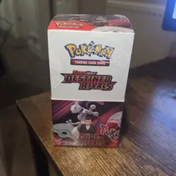 Pokemon TCG Scarlet & Violet Destined Rivals Half Booster Box | NEW | Slight Rip - Image 1