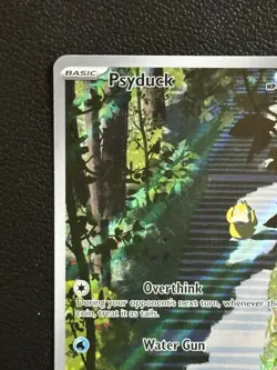 2023 Pokemon Mew En Psyduck 151 175/165 Illustration Rare #175 - Image 2