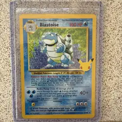 Blastoise 2/102 Pokemon Celebrations Classic Collection Holo 25th Anniversary - Image 1