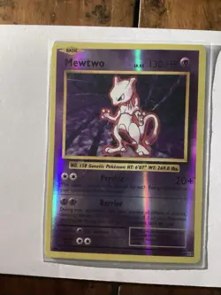 Pokemon TCG Mewtwo 51/108 Reverse Holo Rare Evolutions XY - Image 1