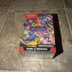 Pokemon TCG Mega Evolution Phantasmal Flames Booster Bundle Sealed New - Image 1