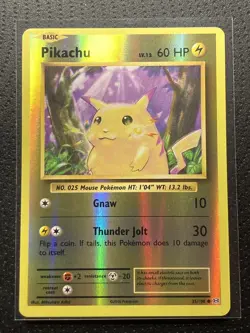 Pikachu 35/108 XY Evolutions Pokemon Reverse Holo Near Mint - Image 1