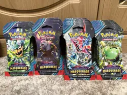 Pokemon TCG Twilight Masquerade Sleeved Booster Pack X41 Brand New Sealed - Image 1