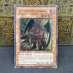 Yugioh Archfiend General FOTB-EN019 1st Edition Ultimate Rare NM - Image 1