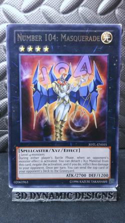 | Yugioh Number 104: Masquerade JOTL-EN055 Rare Judgment Of The Light LP 🔥 | - Image 1