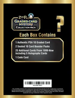 Pokemon TCG Graded Card Mystery Power Pack - Gold Edition - 1 PSA 10 Graded C... - Image 2