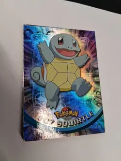 Squirtle - Topps Chrome #07 TV Animation Edition Pokemon Card - Image 1