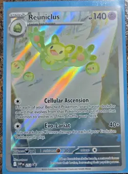 Pokemon TCG Reuniclus 212 Scarlet & Violet Promo Card Holo NM - Image 1