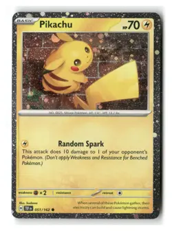 Pikachu 051/162 Cosmo Holo Promo Miscellaneous Cards & Products Pokemon NM - Image 1