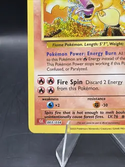 Charizard 003/034 Trading Card Game Classic Holo NM - Image 5