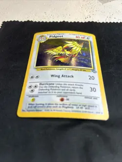 Pokemon Pidgeot TCG Base Set 2 Holo Unlimited Rare Card 14/130 - Image 3