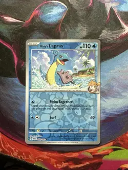 Misty’s Lapras – 050/182 – Destined Rivals – Reverse Holo Near Mint Pokemon Card - Image 1