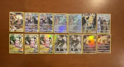 Pokemon TCG 14 Card Lot Trainer Gallery Illustration Rare Trainers Mixed - Image 1