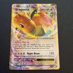 Dragonite EX 72/108 Holo XY Evolutions Pokemon Card - Image 1