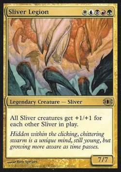 Sliver Legion -Foil Light Play MTG Futuresight - Image 1