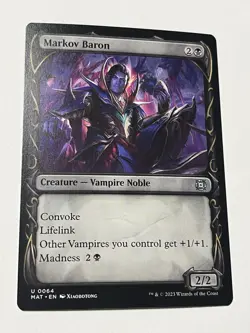 Markov Baron (Showcase) March of the Machine: The Aftermath Regular - Image 1