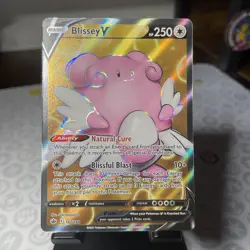 Blissey V (Full Art) 182/198 SWSH06: Chilling Reign Pokemon TCG - Image 1