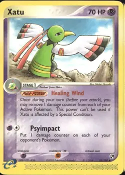 Xatu 55/100 Uncommon EX Sandstorm Pokemon - Image 1