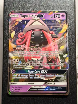 Tapu Lele GX 60/145 Ultra Rare Sun Moon Guardians Rising Pokemon TCG - Image 1