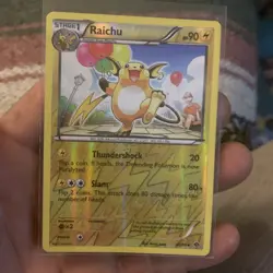 Pokemon TCG Raichu Card Next Destinities Series, Reverse Holo, 40/99 - Image 1
