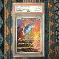 PSA 10 GEM MINT Dondozo Scarlet & Violet Illustration Rare 2023 Pokemon 207/198 - Image 1
