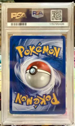 2000 POKEMON NEO GENESIS 1ST EDITION #10 MEGANIUM-HOLO PSA 8 - Image 4