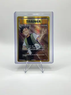 Pokemon TCG XY Evolutions Full Art Trainer Brock's Grit - Image 1
