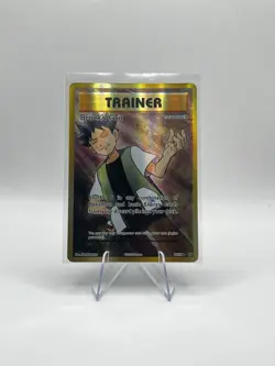Pokemon TCG XY Evolutions Full Art Trainer Brock's Grit - Image 5