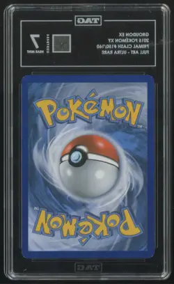 2015 XY - Primal Clash Groudon-EX TAG 7 Basic/Rare Ultra #150 - Image 2