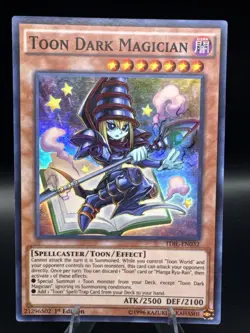 Toon Dark Magician TDIL-EN032 The Dark Illusion 1st Edition - Image 1