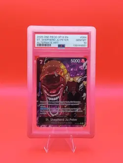 PSA 10 ST. SHEPHERD JU PETER 2025 ONE PIECE CARRYING ON HIS WILL ALT ART #084 - Image 1