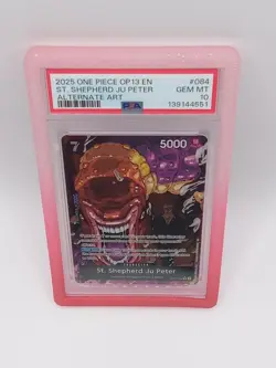 PSA 10 ST. SHEPHERD JU PETER 2025 ONE PIECE CARRYING ON HIS WILL ALT ART #084 - Image 3