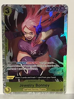 Jewelry Bonney SR OP08-105 Two Legends NM One Piece Fast Ship - Image 1