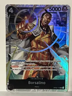 Borsalino SR OP02-114 Paramount War NM One Piece Fast Ship - Image 1