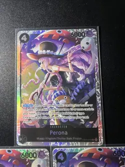One Piece - Perona EB03-045 (SR) Heroines Edition English NM/M X3 - Image 2