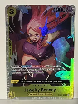 Jewelry Bonney SR OP08-105 Two Legends NM One Piece Fast Ship - Image 1