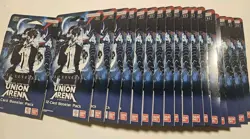 Union Arena Solo Leveling Sleeved Booster Blister Pack x 18 English US Shipped - Image 1