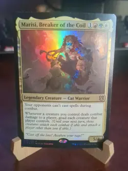 MTG: Marisi, Breaker of the Coil FOIL, LP Commander 2019 Mythic Creature Card!! - Image 1