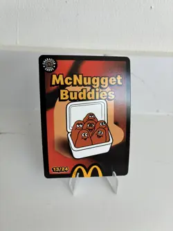 Mcnugget buddies 13/24 Mcdonalds Trading Cards 2026 UnRedeemed trading card - Image 1