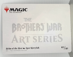 Helm of the Host Art Card - Art Series: The Brothers' War (ASBRO) - Image 2