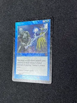 Thwart FOIL Mercadian Masques 108/330 MTG Magic HP Heavy Play - Image 4