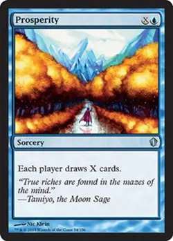 [1x] Prosperity Slight Play, English Commander 2013 MTG Magic - Image 1