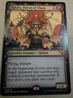 Rakdos, Patron of Chaos - (Showcase) (0320) Murders at Karlov Manor Regular Mtg - Image 1