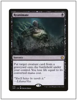 1x Reanimate, Magic the Gathering, MTG NM - Image 1