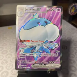 Jellicent ex (Full Art) 160/086 SV: White Flare Pokemon TCG - Image 1