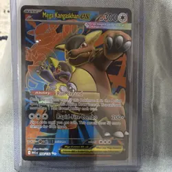 Pokemon Mega Kangaskhan EX 164/132 Ultra Rare Full Art Holo Me01 300 HP - Image 1