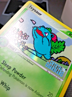 2006 Pokemon EX Crystal Guardians #34 Ivysaur Reverse Holo LP - Image 3
