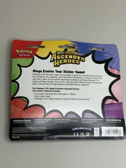 Pokemon TCG Ascended Heroes Tech Sticker Blister - Charmander - Brand New - - Image 2